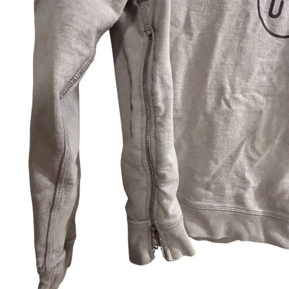 SoulCycle Women's Purple Gray Scoop Neck Sweatshirt Size S Casual - flawed - Picture 5 of 8